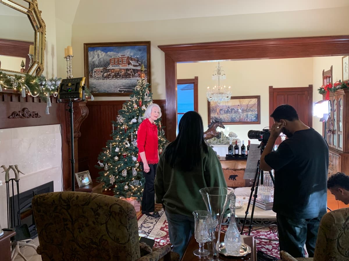 Behind the scenes, At Home with Christy Rost: CHRISTMAS - 2024